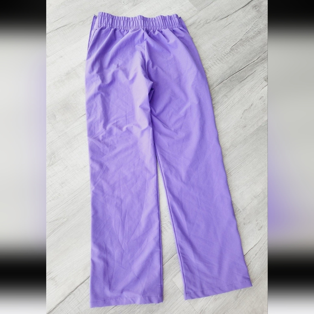 Nike Pro Womens Tear Away Pull On Loose Fitting  Pants in Psychic Purple M - Picture 9 of 10